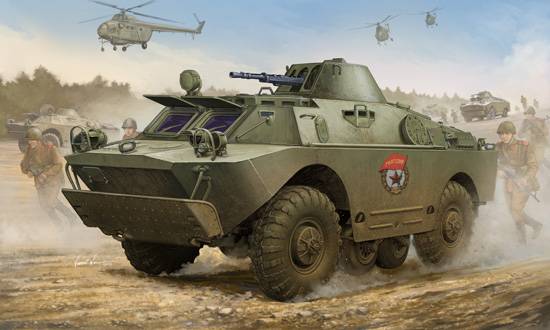 9580208055114 - Trumpeter 755511 - 1 35 BRDM-2 (Frühe Version)