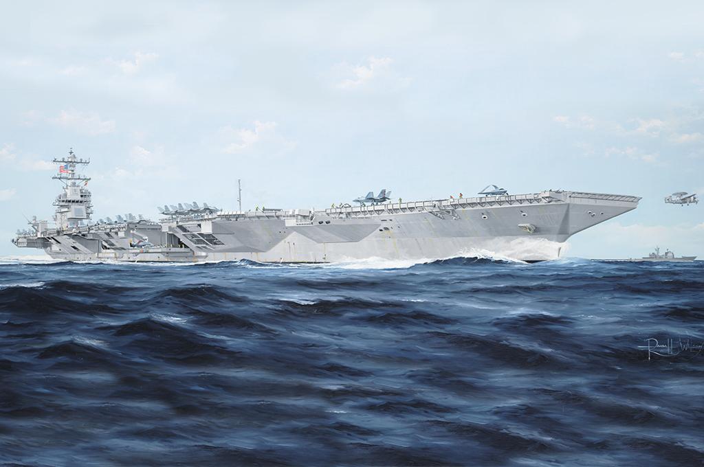 9580208056388 - USS  Gerald RFord CVN-78