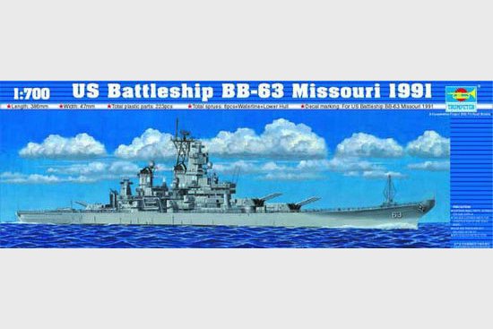 9580208057057 - Schlachtschiff USS Missouri BB-63 1991