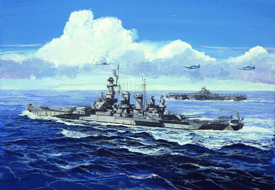 USS North günstig Kaufen-USS North Carolina BB-55. USS North Carolina BB-55 <![CDATA[Trumpeter / 05734 / 1:700]]>. 