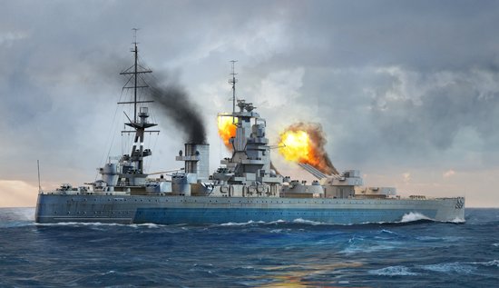 9580208067179 - Trumpeter 756717 - 1 700 HMS Nelson 1944