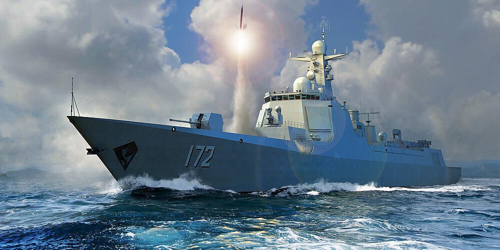 Type  günstig Kaufen-PLA Navy Type 052D Destroyer. PLA Navy Type 052D Destroyer <![CDATA[Trumpeter / 06732 / 1:700]]>. 