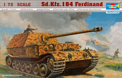 184 Tiger günstig Kaufen-Sd.Kfz. 184 Tiger Ferdinand. Sd.Kfz. 184 Tiger Ferdinand <![CDATA[Trumpeter / 07205 / 1:72]]>. 