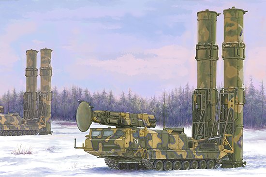 9580208095189 - Trumpeter 759518 - 1 35 S-300V 9A82 SAM