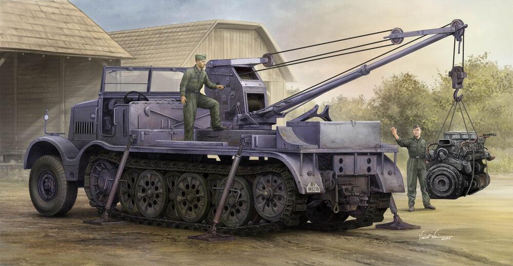 9580208095769 - Schwerer Zugkraftwagen 18 t with 6 t Billstein-Crane SdKfz9 1 9580208095769 - Schwerer Zugkraftwagen 18 t with 6 t Billstein-Crane SdKfz9 1