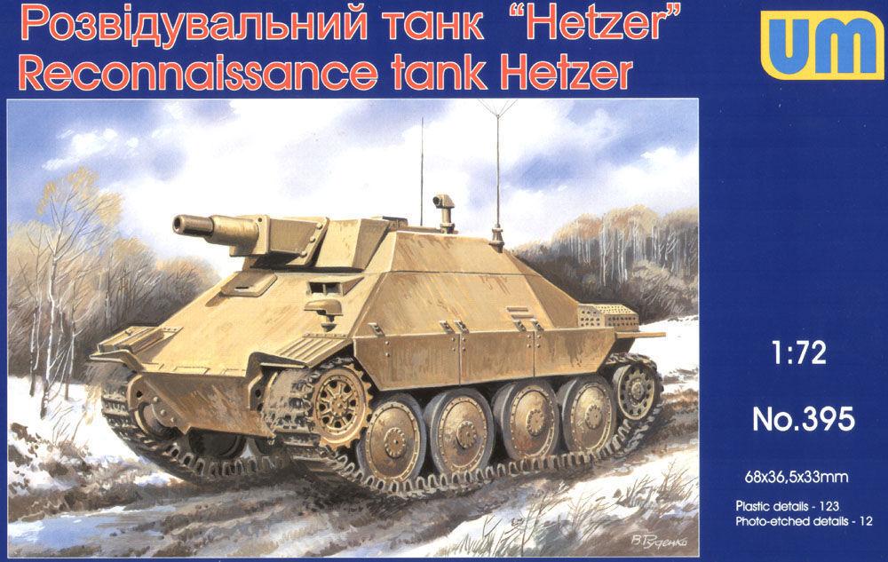 Hetzer günstig Kaufen-Reconnaissance tank Hetzer. Reconnaissance tank Hetzer <![CDATA[Unimodels / UM395 / 1:72]]>. 