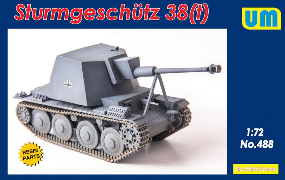 Sturmgeschutz 38 günstig Kaufen-Sturmgeschutz 38 (t). Sturmgeschutz 38 (t) <![CDATA[Unimodels / 488 / 1:72]]>. 