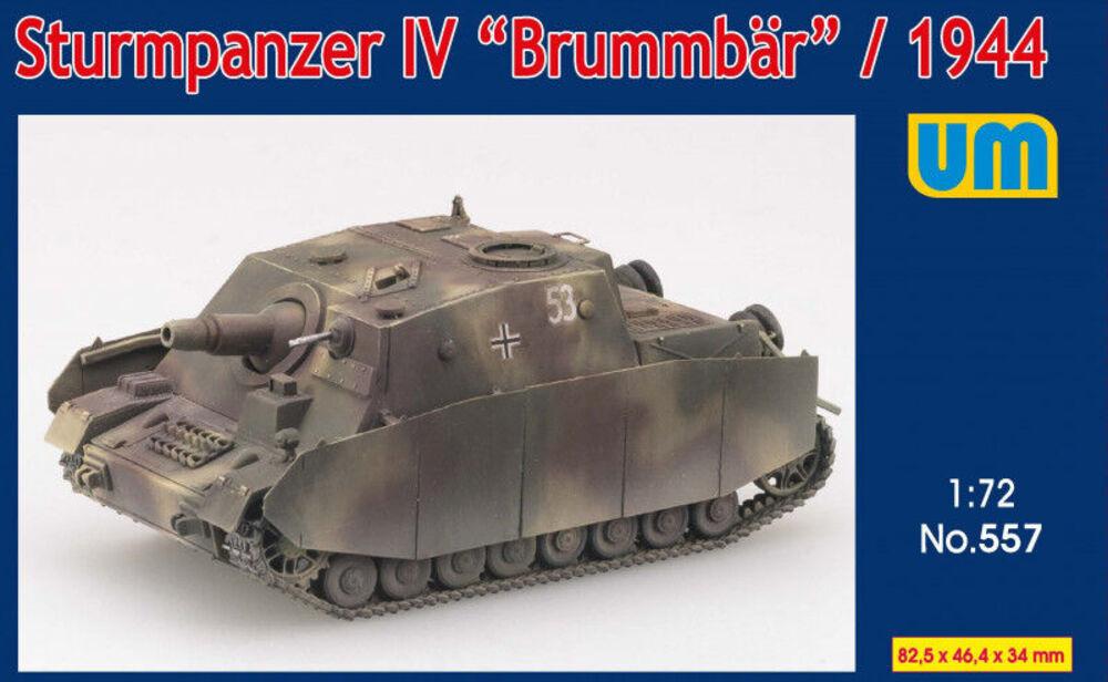 Sturmpanzer Iv günstig Kaufen-Sturmpanzer IV Brummbar, 1944. Sturmpanzer IV Brummbar, 1944 <![CDATA[Unimodels / 557 / 1:72]]>. 