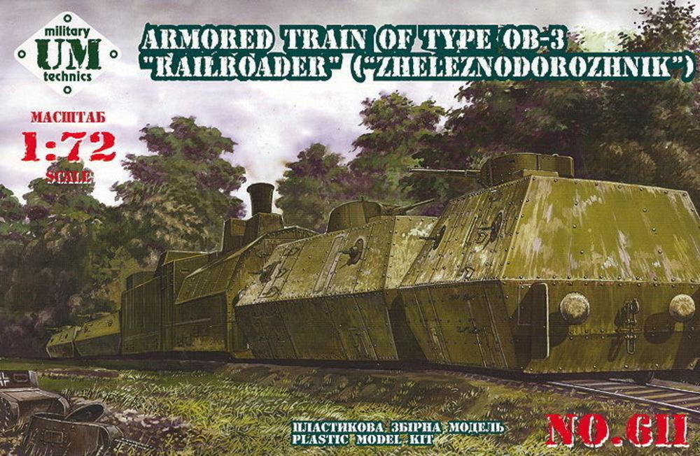 Armored train günstig Kaufen-Armored train #2, 23ODBP of type OB-3. Armored train #2, 23ODBP of type OB-3 <![CDATA[Unimodels / UMT611 / 1:72]]>. 