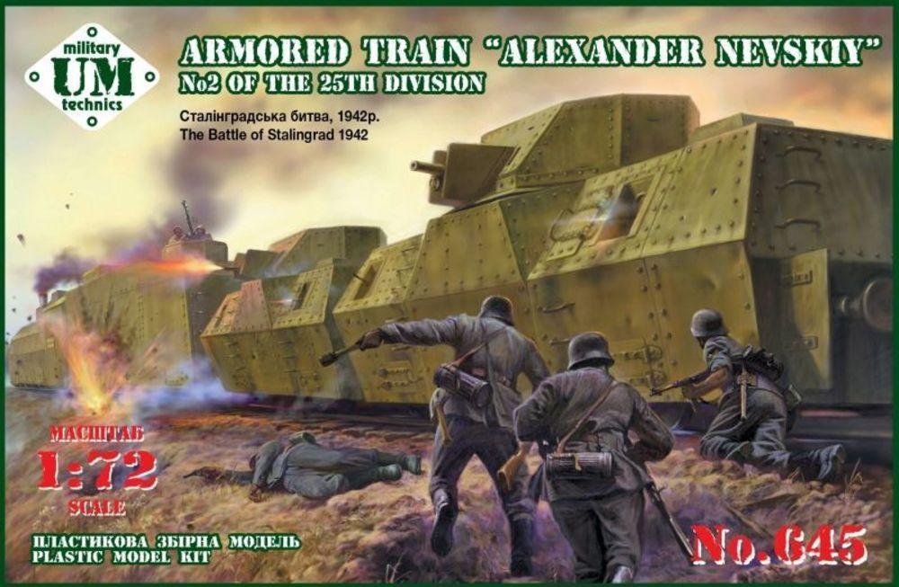 Armored train Alexander NevskiyNo2 25t