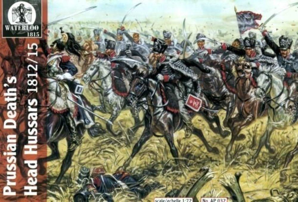 Russian Hussars günstig Kaufen-Prussian´s Death´s Head Hussars, 1812-15. Prussian´s Death´s Head Hussars, 1812-15 <![CDATA[Waterloo 1815 / AP032 / 1:72]]>. 