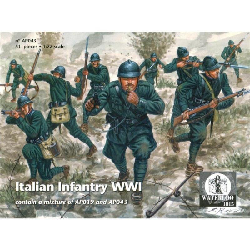 Italian Infantry günstig Kaufen-Italian Infantry WWI. Italian Infantry WWI <![CDATA[Waterloo 1815 / AP043 / 1:72]]>. 