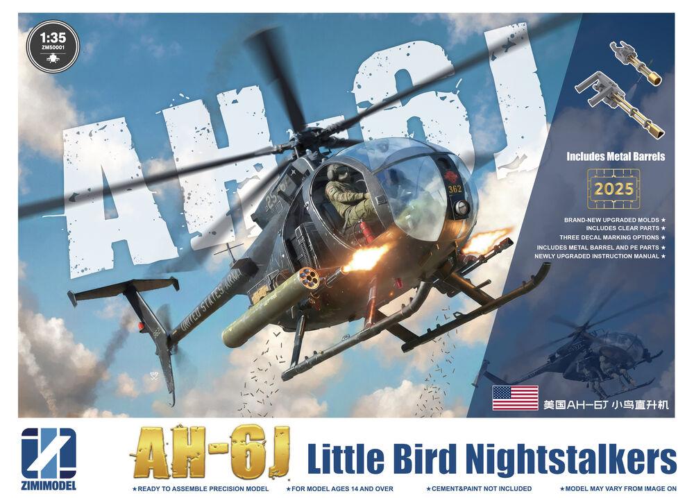 6976682430449 - AH-6J Little Bird Nightstalkers w Metal Barrels