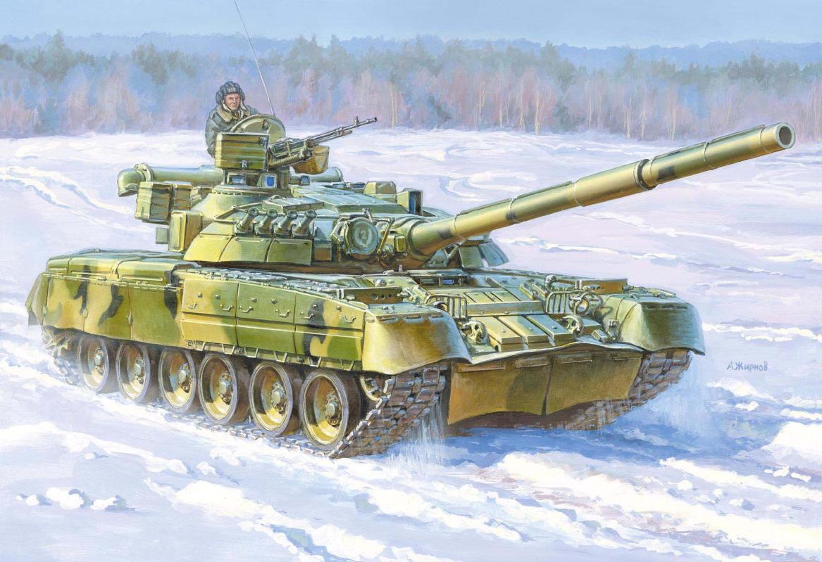 MAI WA günstig Kaufen-Russian main battle tank T-80UD WA. Russian main battle tank T-80UD WA <![CDATA[Zvezda / 3591 / 1:35]]>. 