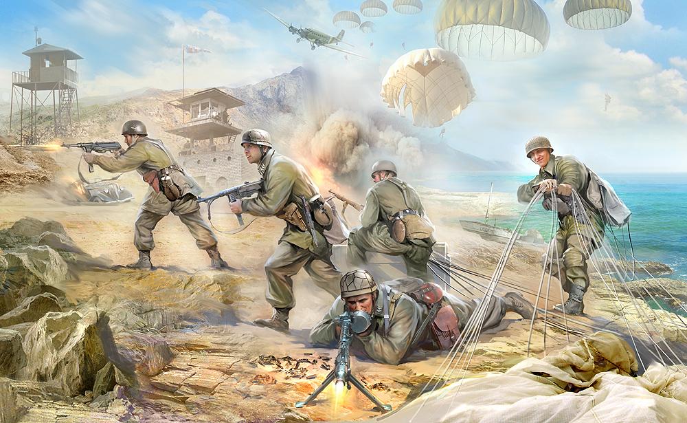 4600327036285 - Deutsche Fallschirmjäger WWII 4600327036285 - Deutsche Fallschirmjäger WWII