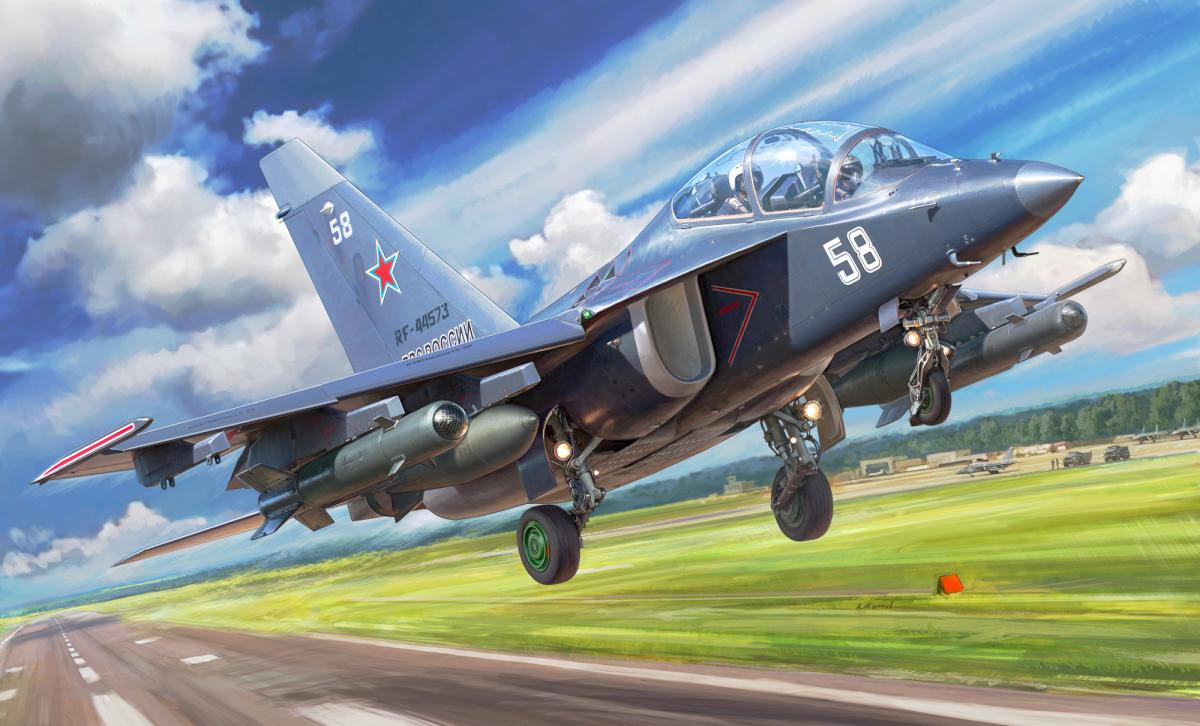 30 en  günstig Kaufen-YAK-130 ´Mitten´. YAK-130 ´Mitten´ <![CDATA[Zvezda / 4818 / 1:48]]>. 