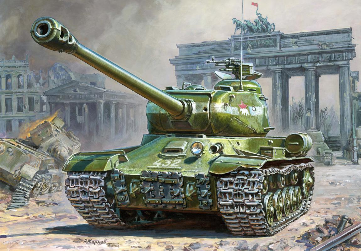 Zvezda günstig Kaufen-WWII Panzer IS-2 Stalin. WWII Panzer IS-2 Stalin <![CDATA[Zvezda / 5011 / 1:72]]>. 