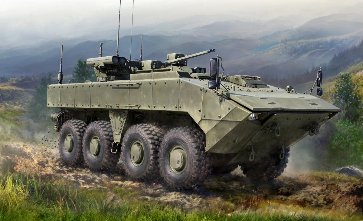 Zvezda günstig Kaufen-BUMERANG - Russian 8x8 armored personal carrier. BUMERANG - Russian 8x8 armored personal carrier <![CDATA[Zvezda / 5040 / 1:72]]>. 