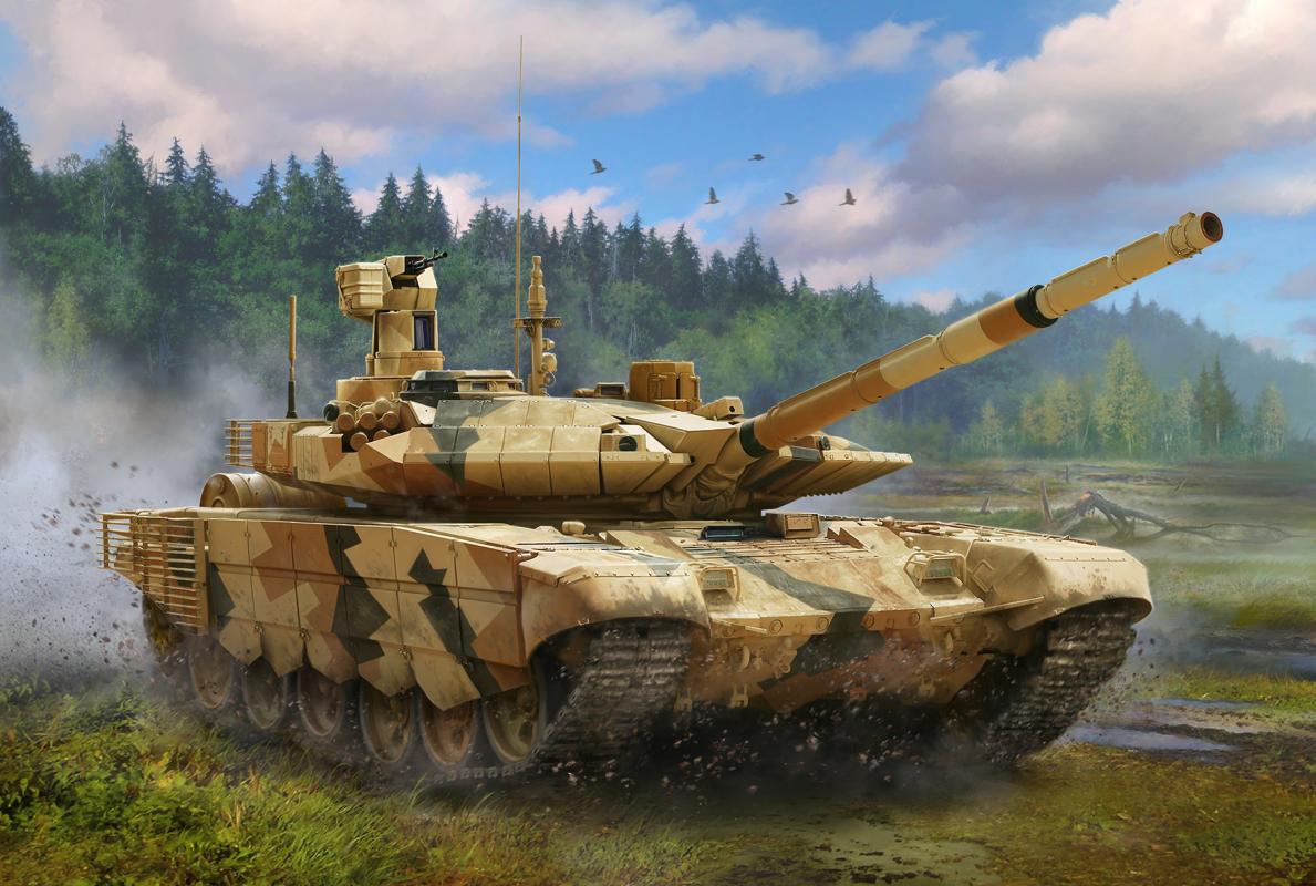 Main Battle günstig Kaufen-T-90MS Russian main battle tank. T-90MS Russian main battle tank <![CDATA[Zvezda / 5065 / 1:72]]>. 