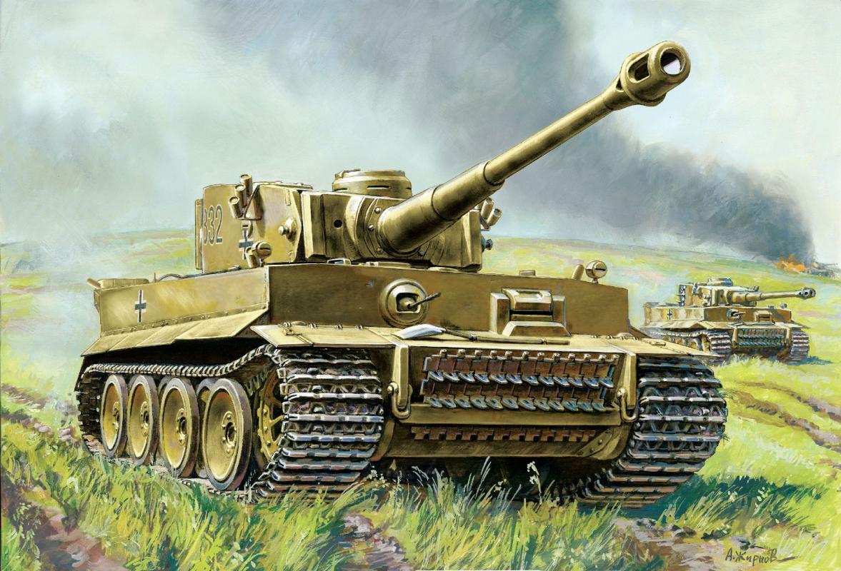German  günstig Kaufen-Tiger I - German Heavy Tank. Tiger I - German Heavy Tank <![CDATA[Zvezda / 6256 / 1:100]]>. 