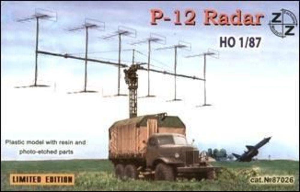 Soviet  günstig Kaufen-P-12 Soviet radar vehicle. P-12 Soviet radar vehicle <![CDATA[ZZ Modell / ZZ87026 / 1:87]]>. 